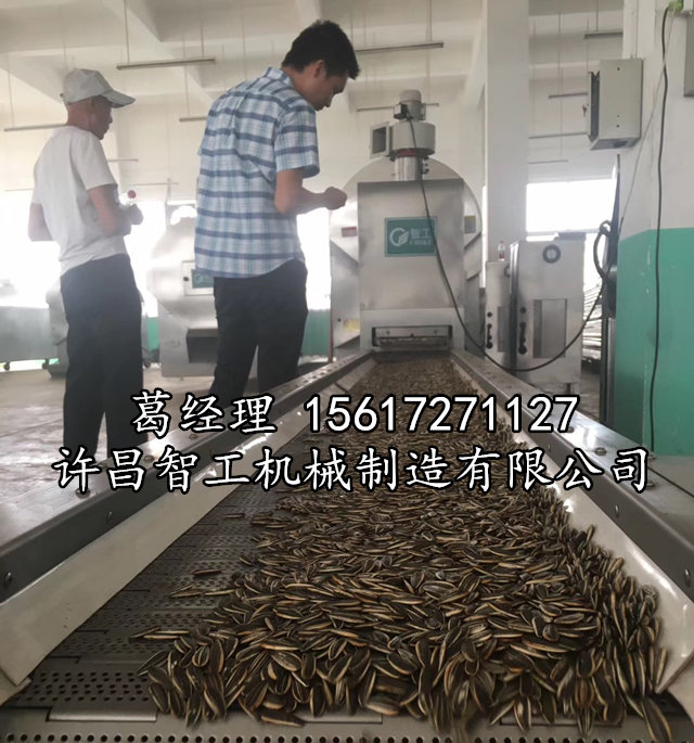 电磁炒货生产线