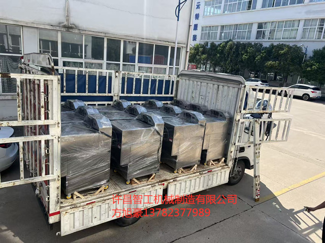 炒栗子就用许昌智工电磁炒货机